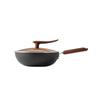 32cm Schmiedeeiserner Wok