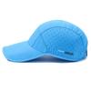 Outdoor Sport Quick Dry Waterproof Breathable Baseball Cap Summer For Men Women Fashion Adjustable Snapback Thin Sun Shade Hat