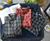 Retro Plaid Women's Long Sleeve Korean-Style Loose Casual Shirt for Spring, Summer, and Autumn