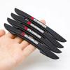 New 4 Rubber Car Door Edge Protection Stickers , VW Polo Golf CC GTI Passat 4 Tiguan Motion MTM Turan Anti-Collision Strip zf2