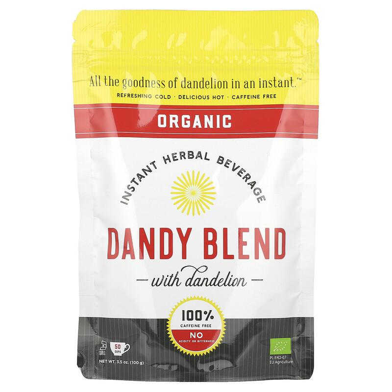 Dandy Blend , Instant Herbal Beverage With Dandelion, Caffeine Free, Organic, 3.53 Oz (100 G) - Image 5