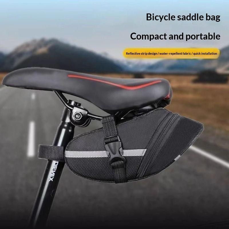 Durable Waterproof Bicycle Rear Bag Universal Tail Design 1PC for Mountain Biking