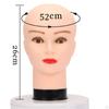 Glatze Mannequin Kopf Make-Up Puppe Freistehende Robuste Perücke Display Puppe für Schal Salon