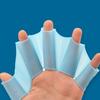 Silicone Webbed Gloves Swimming Training Equipment Pink Blue Yellow Gear Swim