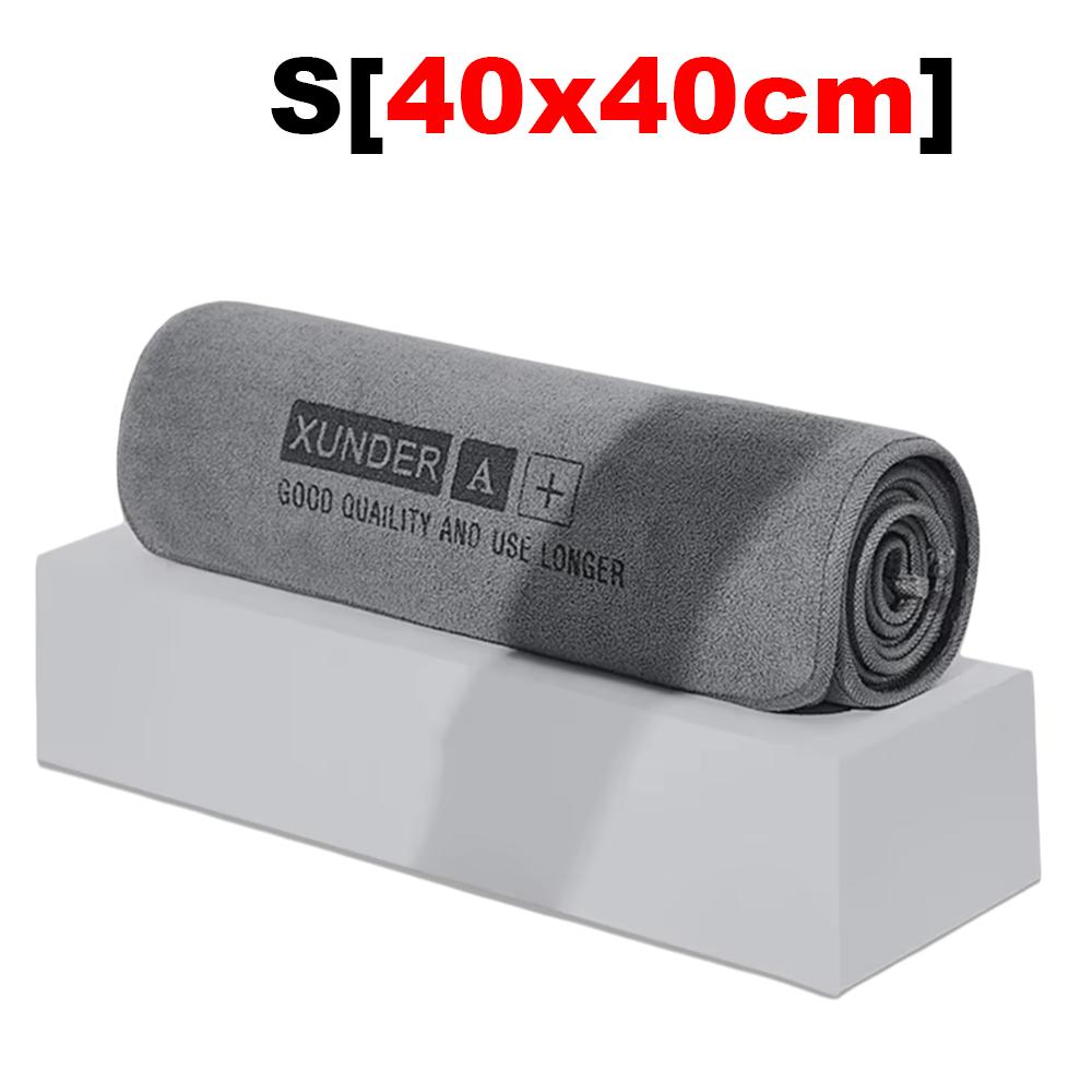 Car Wash Towel High-end Superfine Fiber Double Sided Short Fluff Non-Shedding Strong Water Absorption Soft Car Cleaning Towel