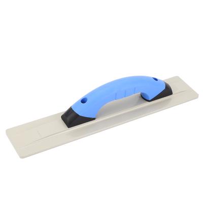 Putzkelle 405x80mm Ergonomischer Gummigriff Flache Glättkelle Putzhandwerkzeug für