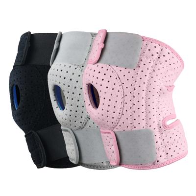 Ginocchiere Sportive Protettive in Silicone con Molla per Uomo e Donna Copriginocchio per Menischi da Alpinismo