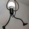 Modern Charming Hanging Chandelier Creative Iron People Lamp Elegant Hanger