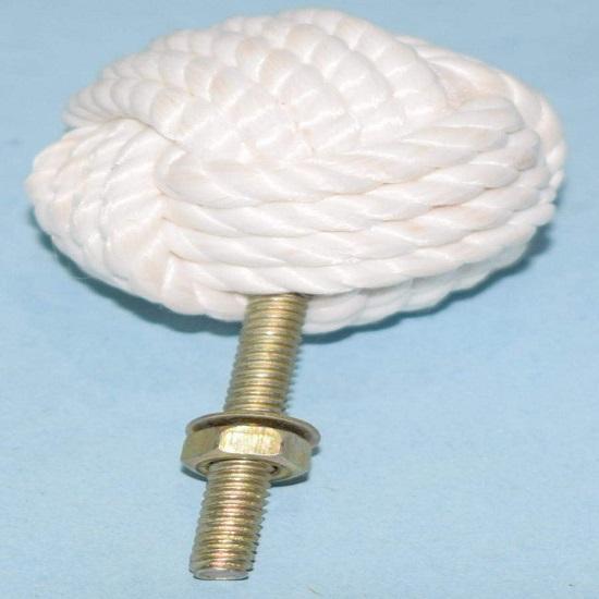 Stalčiaus rankenėlės ir rankenėlės/Stumiamoji ir traukiamoji rankenėlė spintelėms, Mazginės stalčiaus rankenėlės ir rankenėlės techninės įrangos dekoras, 35 mm 10 vnt. pakuotė