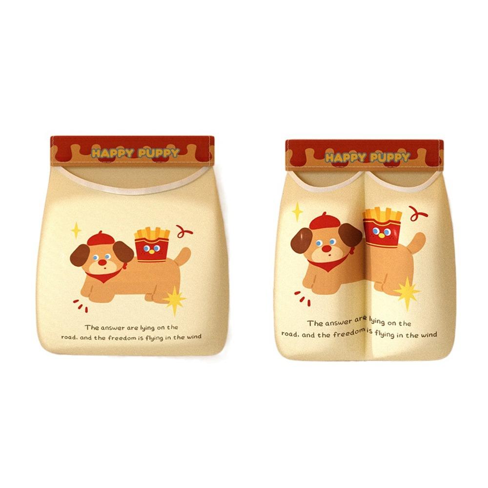 2Pcs Large Capacity Garbage Bag Holder Self Adhesive Underwear Socks Storage Bag  Kitchen
