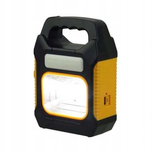 Halogen Mocny Przenośny Akumulator Duża Lampa Led