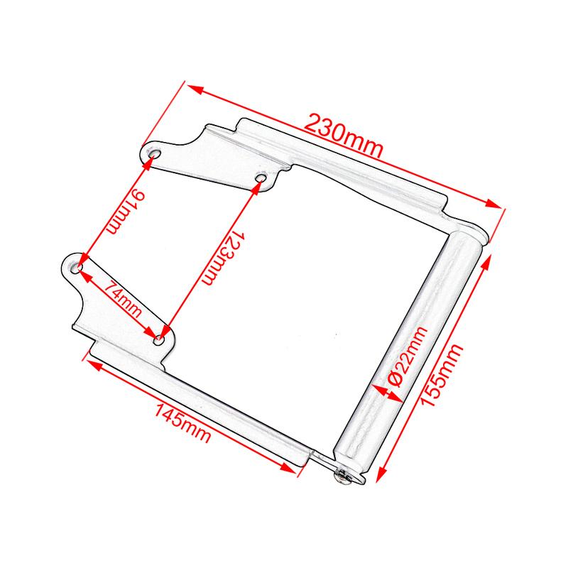 For YAMAHA MT-09 Tracer 900 FJ-09 2016-2017 Stand Holder Phone Mobile Phone GPS Plate Bracket navigation