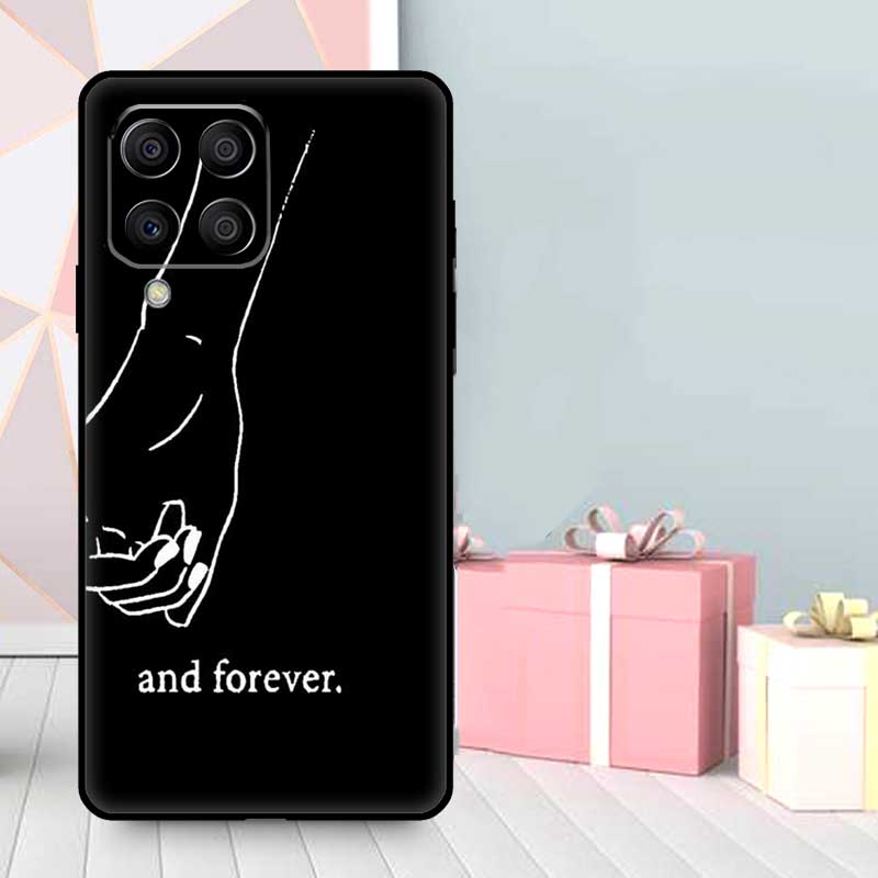 BFF Best Friends Forever Black Case For Samsung Galaxy M56 M52 M32 M53 M16 M11 M21 M31 M35 M12 M13 M14 M15 M36 M55 M34 M54