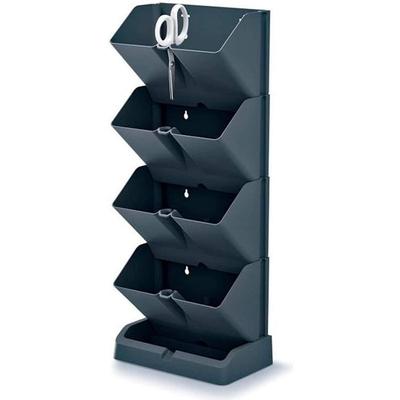 Anthracite Mini Waterfall Vertical Garden with Prosperplast Herb Scissors