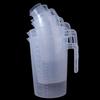 Plastic Graduated Measuring Cup Transparent Water Container Scale Cup  Coffee Shop