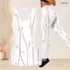 Women Plus Size Two Piece Set Scoop Neck Sleeveless Floral Printed Longline Tank Top Fitted Leggings
