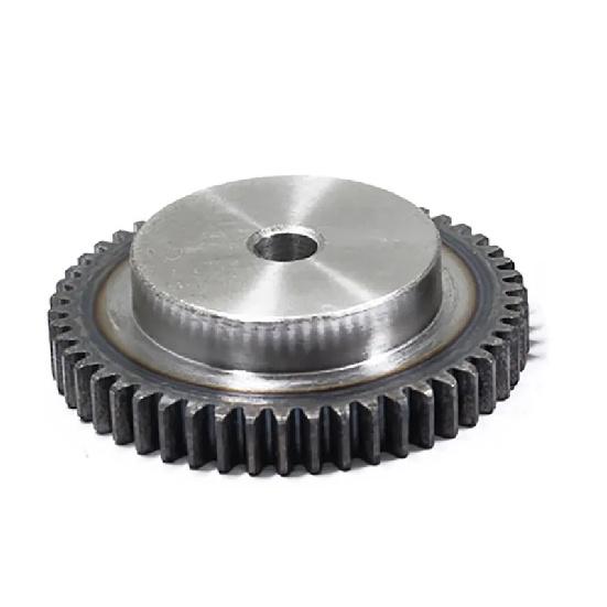 1Pcs 2 Module Spur Gear 21T/22T/23T-60T 45# Steel Motor Gear 2M Mechanical Transmission Gear Process Hole 10/12mm