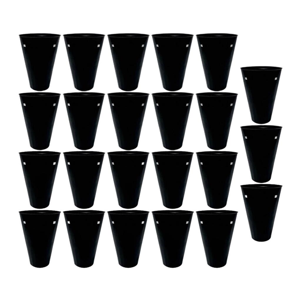 23Pcs Flower Buckets with Base Multipurpose Decorations Flower Vase Buckets for Indoor Outdoor Wedding Home Garden Farmhouse