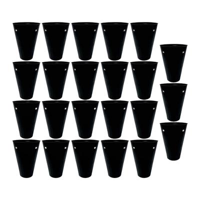 23Pcs Flower Buckets with Base Multipurpose Decorations Flower Vase Buckets for Indoor Outdoor Wedding Home Garden Farmhouse