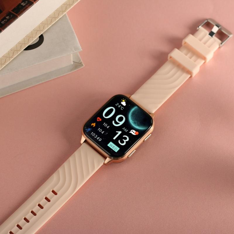 Rainbuvvy FW12 Smartwatch 1.85inch TFT 240x280 BT5.2 Bluetooth Call IP68 Waterproof Support Multiple Sports Modes 300mAh Long Standby