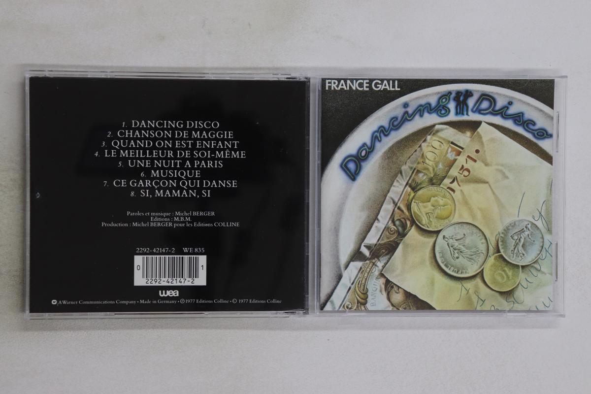 

CD FRANCE GALL - Dancing Disco 2292421472 WEA 1990 France Rock Used