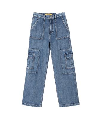 Pillogeulaem Ami Denim Cargo Pants