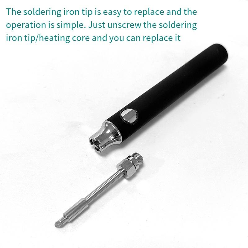 1PC Mini Usb Wireless Soldering Iron 5V Convenient Low Voltage Soldering Pen Household Tools DIY Manual Soldering Iron