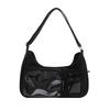 Cross-border Girls Anime Ita Bag - Large Capacity Transparent Button Shoulder Bag