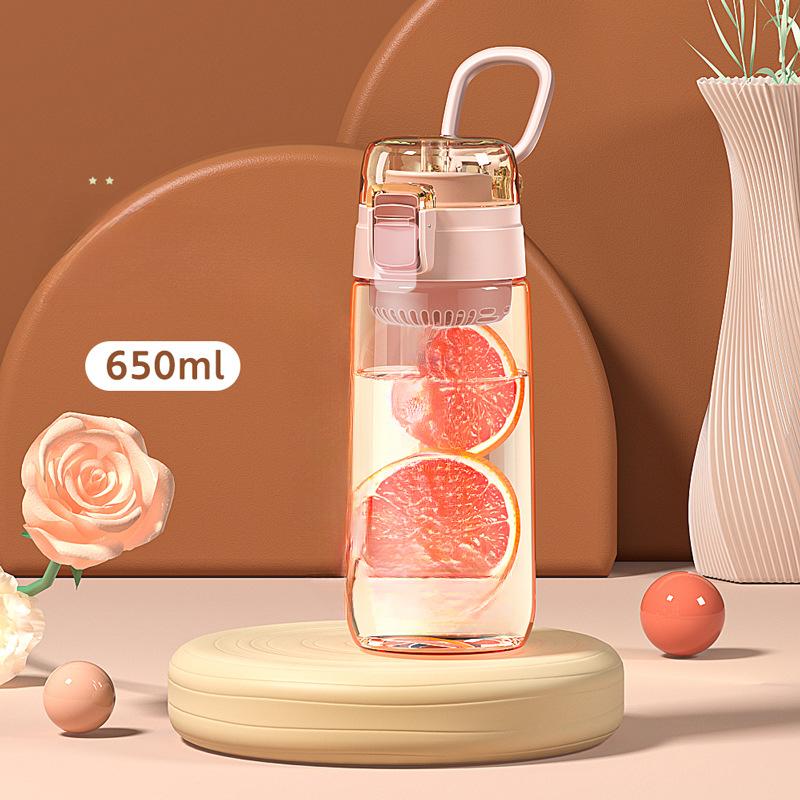 Plastikowy kubek Online Celebrity Cup Bounce Czajnik sportowy Damski fitness o wysokiej wartości Przenośny.