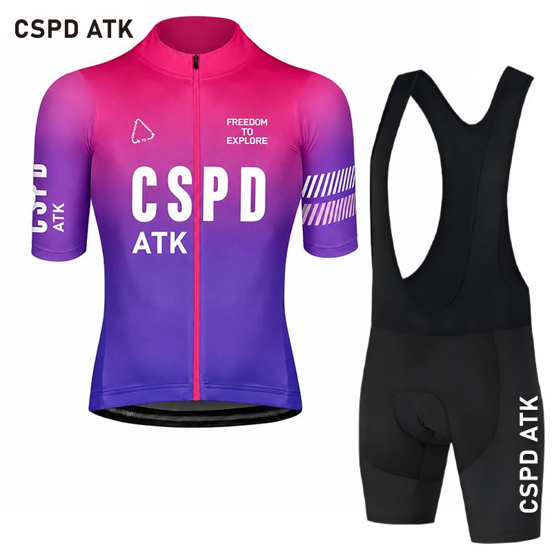 2026 Men's Cycling Suit Set Summer Quick Drying Cycling Jersey High Elasticity Cycling Bib Pro Team Cycling Sportswear Set