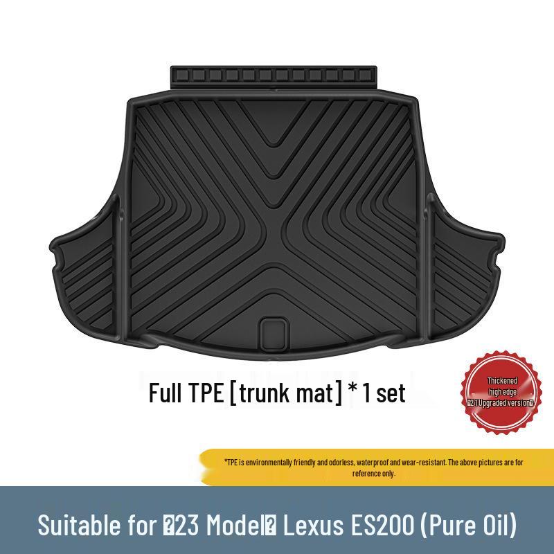 Compatible with 23-24 Lexus ES200 All-TPE Floor & Trunk Mats