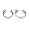304 Stainless Steel 2-4 Inch Quick Release V Band Clamp Turbo Exhaust Pipe V-Band Clamp V Clamp Clip