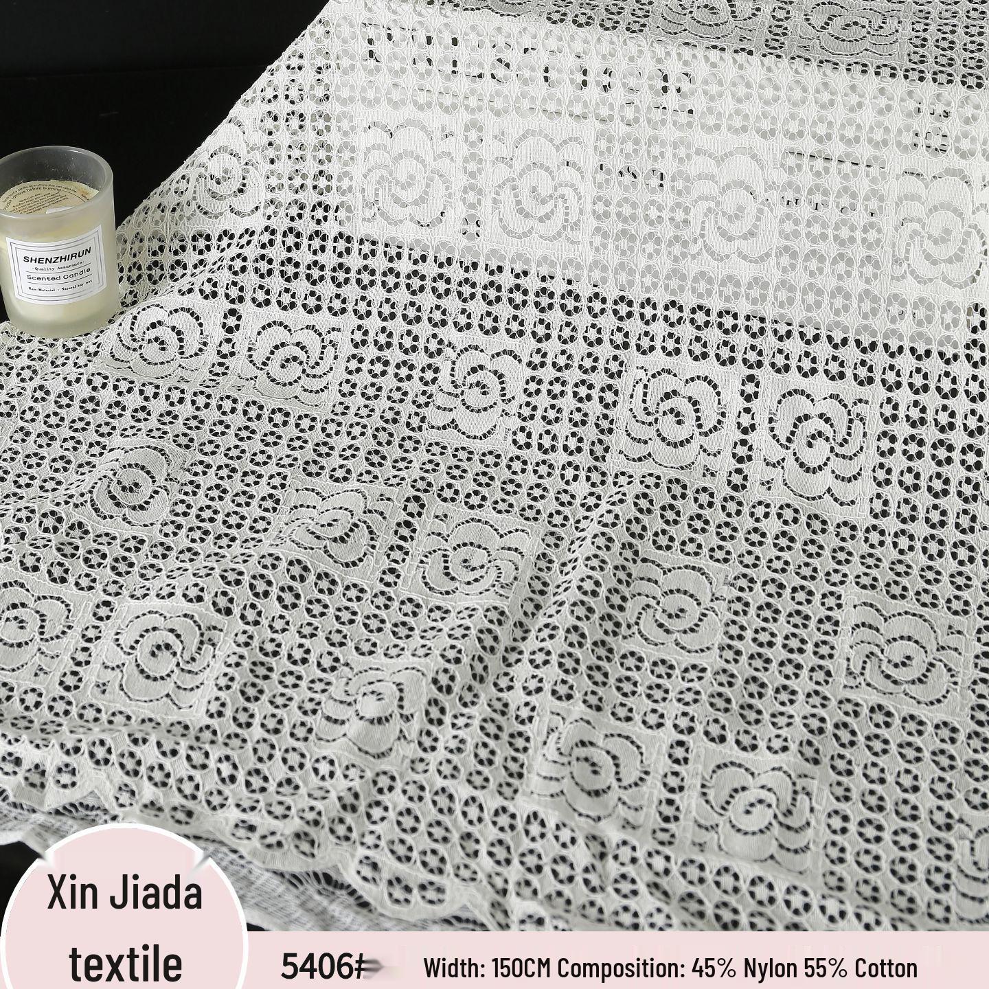 

Durable Soft Lace Fabric for Women s Clothing, Underwear, Home Textiles, Curtains, and Decoration