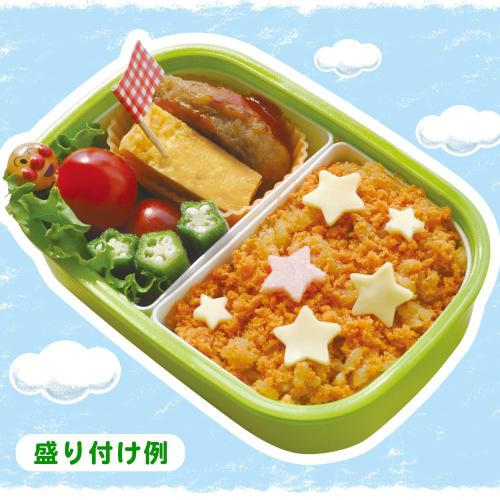 LEC Anpanman Locking Lunch Box (360ml) Green KK-314