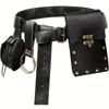Cosplay Medieval Retro Belt Renaissance Waist Bag Viking Knight Skirt Clip Keychain Halloween Role-playing Prop