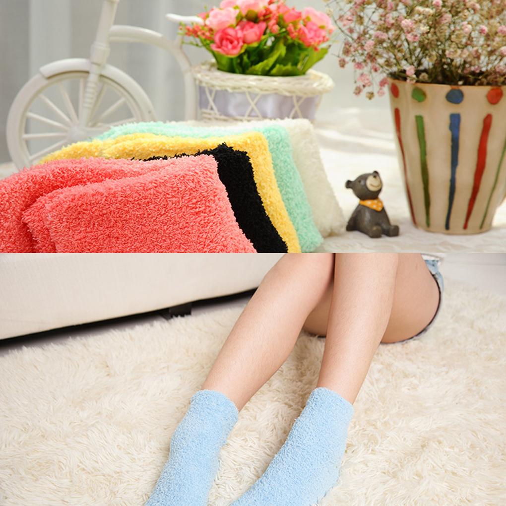 Polyester Multifunctional Winter Warm Sock For Women Absorbent And Breathable Socks Female