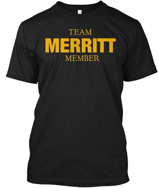 Team Merritt T-Shirt Made in the USA Size S to 5XL Unisex T-Shirt S