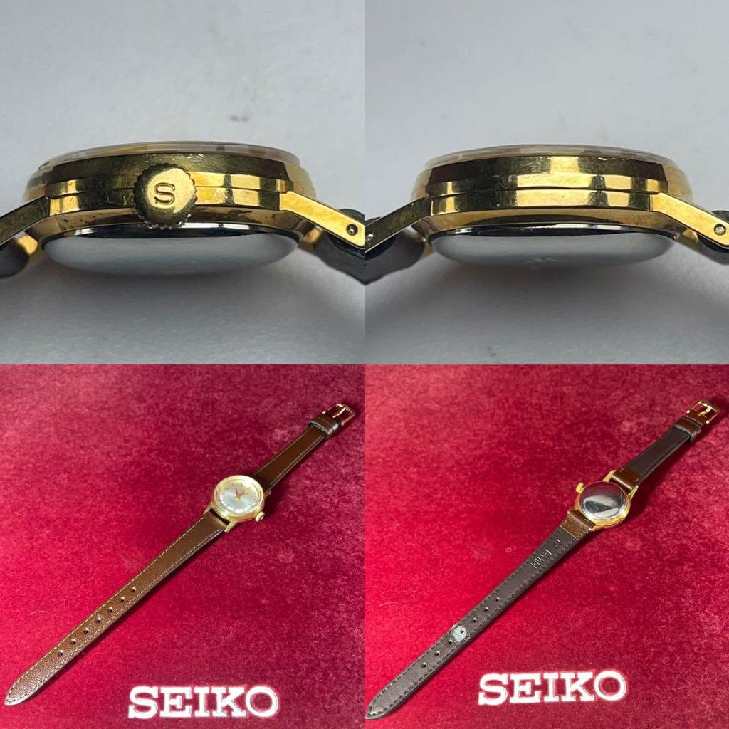 [USED] 1960s Seiko Chorus, genuine crown, hand-wound, 17 jewels, made in Japan
