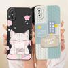 For IPhone XS Max Case Candy Art Rabbit Painted Coque Soft Phone Case For IPhone XSMax XS Max A1921 A2101 A2102 Back Cover