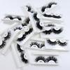 RED SIREN Fluffy Mink Lashes 25mm 27mm Long Thick 3d Mink Eyelashes Maquillaje