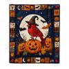 Halloween Flannel Couch Throw Blanket Soft Cozy for Sofa and Bed
