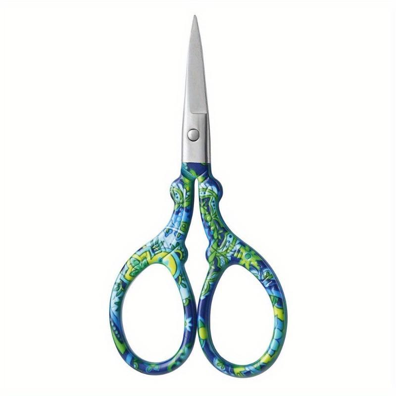 1pc Premium 3.58in Embroidery Scissors - Stainless Steel Stork Scissors for Crafting, Sewing, and Everyday Use