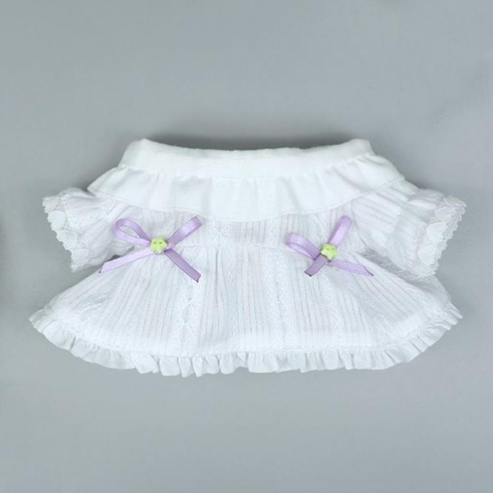 Headscarf Cotton Doll's Clothes Bow Skirt Plush Doll Clothes Children's Gift