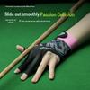 Unisex High-Elastic Anti-Slip Snooker Gloves - Fingerless, Smooth, Compression Billiards Gloves