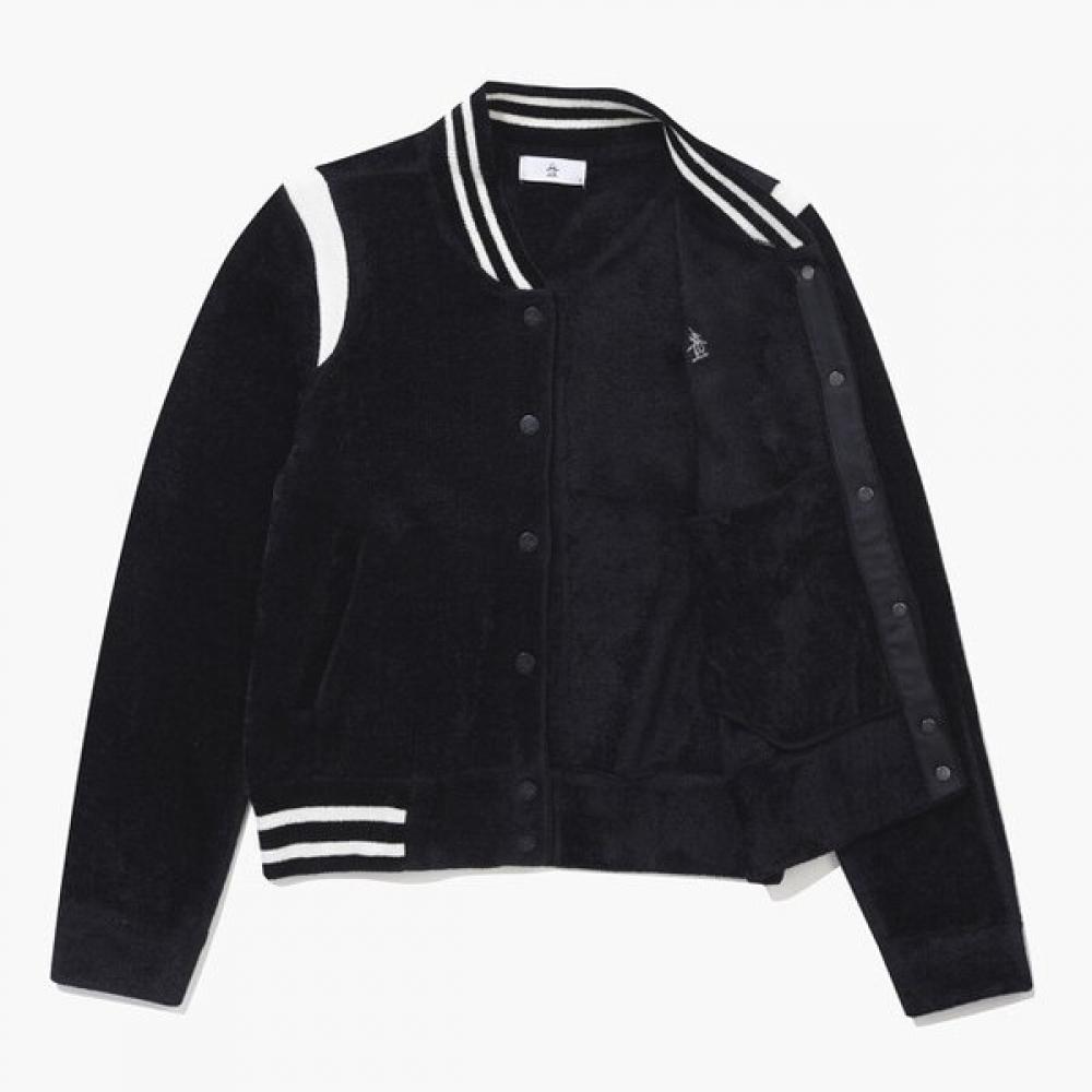 MunSingwear Women S Boucle varSity Jacket Dark Navy mq122lSj13