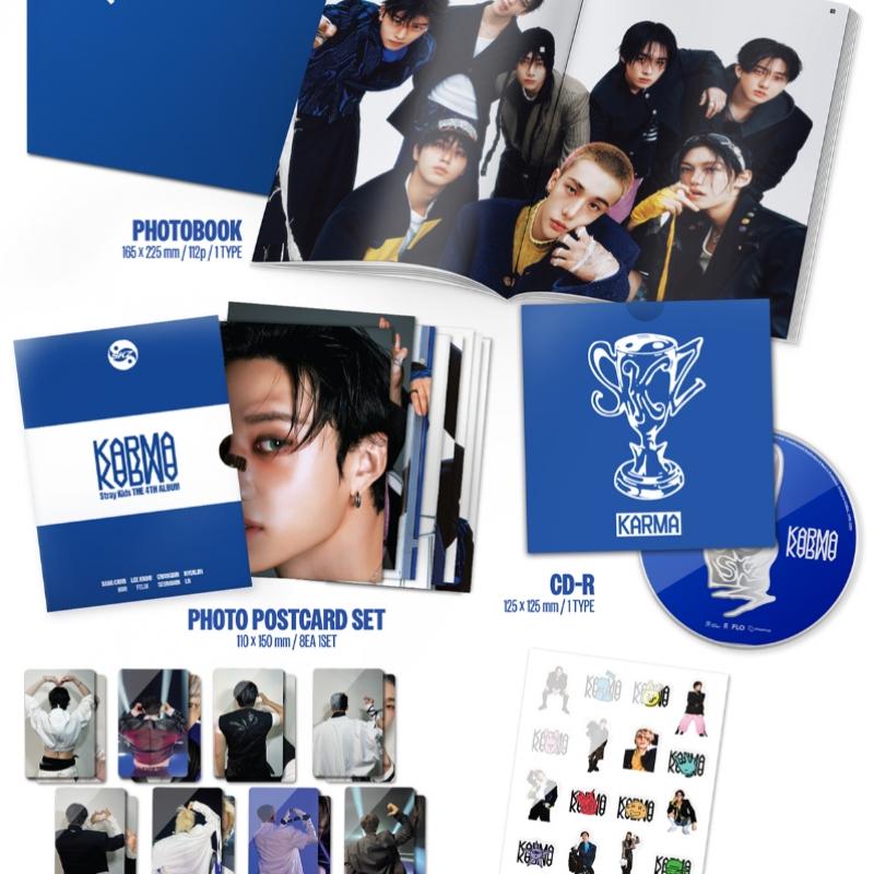 Stray Kids   4th Studio Album  Karma    Ceremony Ver.  Hooray Ver.