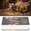 Safe Box Innovative Simulated Book Locking Box with Keys for Cash Money Jewelry Storing
