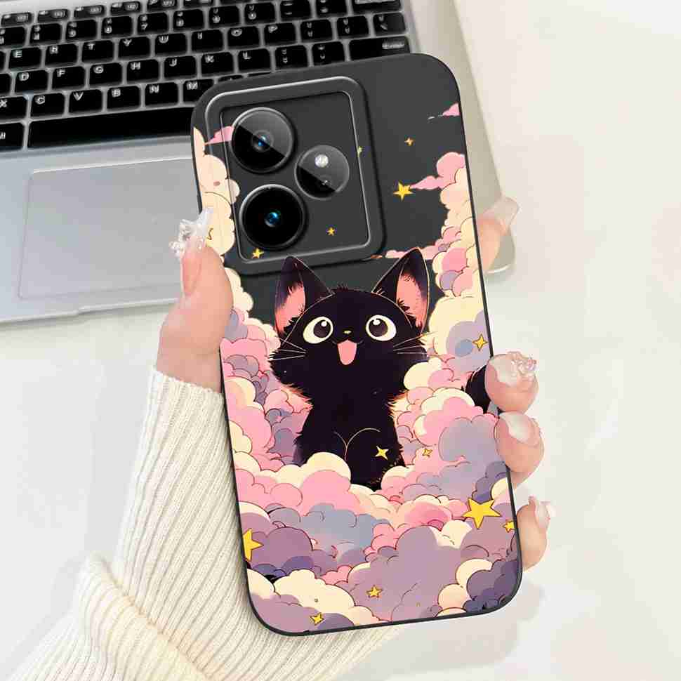 For Realme GT 7 5G RMX5061 Case Popular Butterfly Print Soft Silicon Back Cover For Oppo Realme GT7 5G 6.78" Phone Shell Coque