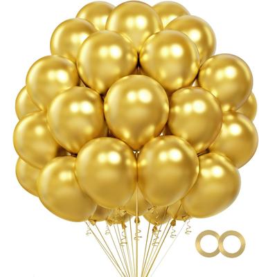 100pcs 12Inch Black Pink Gold Blue Latex Balloons Matte Balloon for Party Birthday Baby Shower Wedding Holiday Decoration