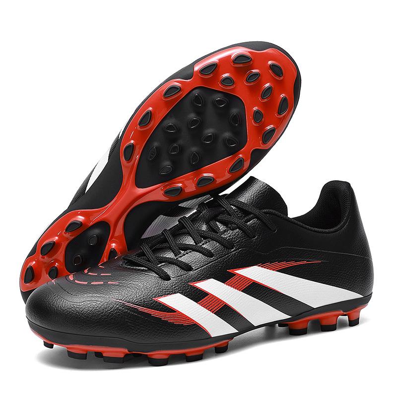 New non-slip broken nail football shoes adult men and women children long nail football training shoes short nail sneakers